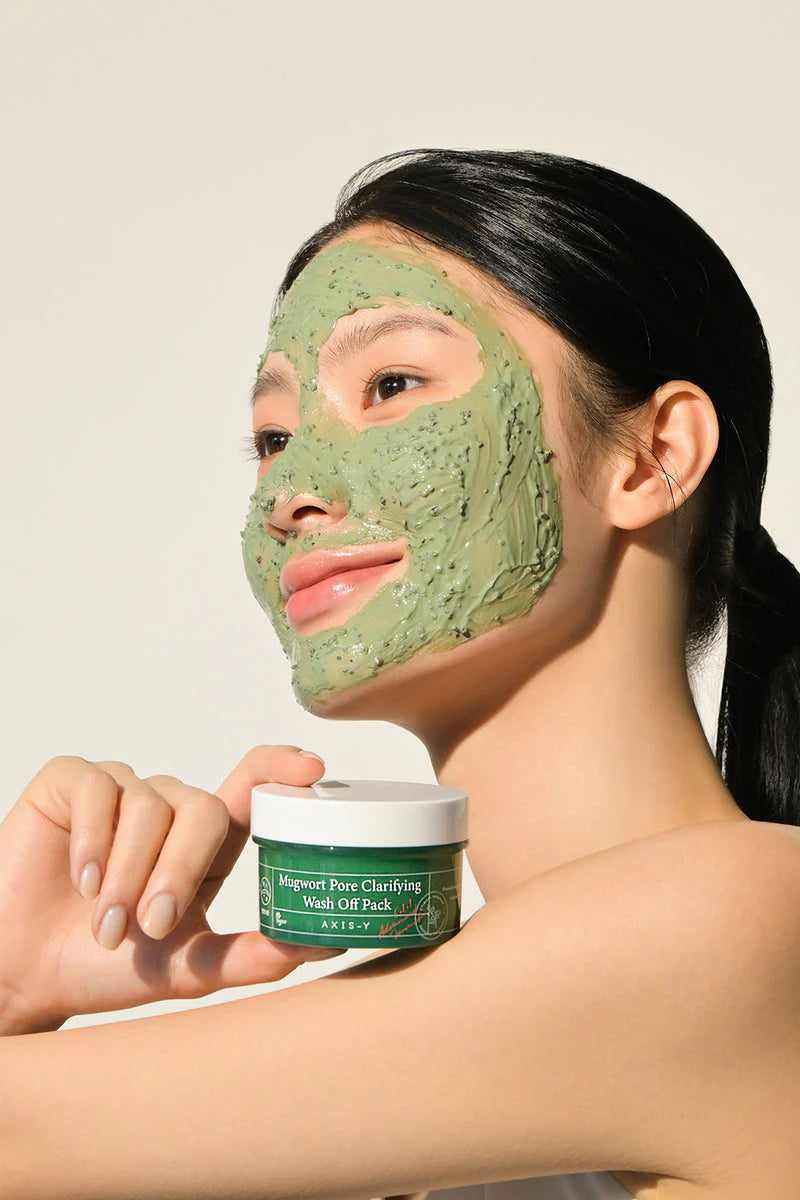 AXIS-Y Mugwort Pore Clarifying Wash Off Pack puhastav näomask 100ml