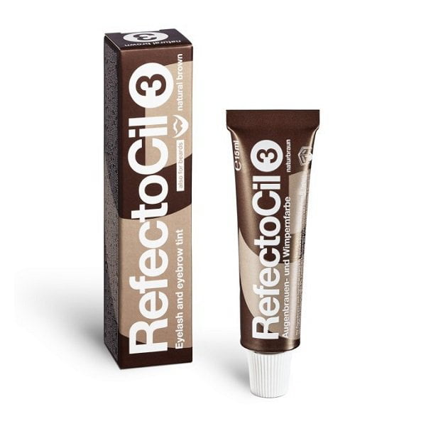 RefectoCil Natural Brown No.3 Ripsmete Ja Kulmude Värv 15ml
