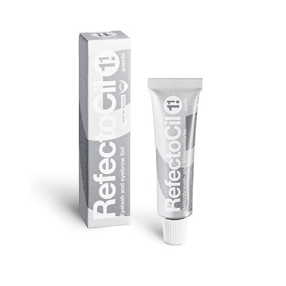 RefectoCil Nr. 1.1 Graphite värvituub ja pakend 15ml