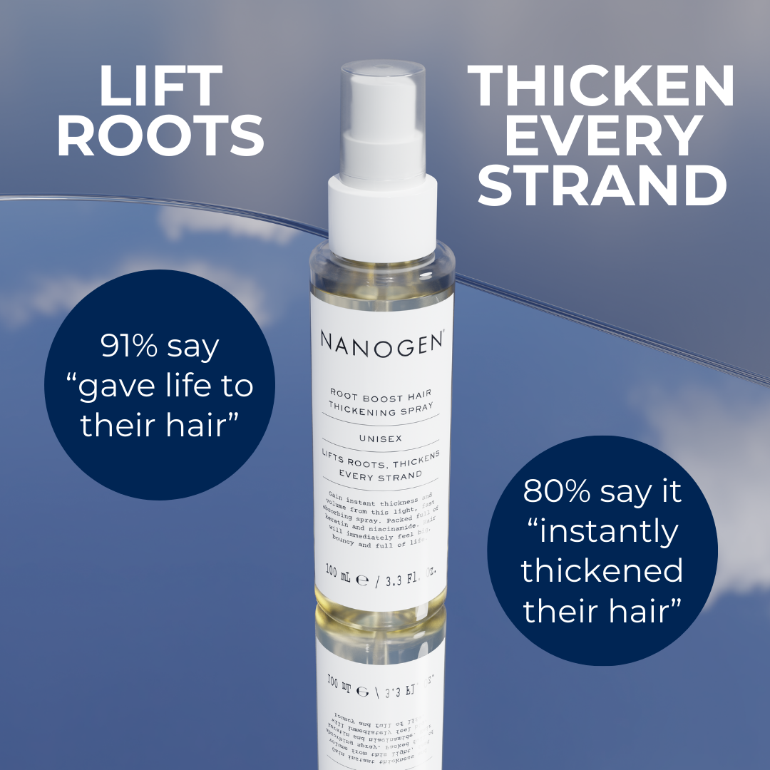 Nanogen Root Boost juukseid paksendav juuretõstmispray 100ml
