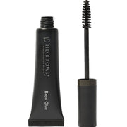 HD Brows Brow Glue Dark Brown-Black tuub ja spiraalhari