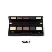 Avatud HD Brows Vamp silma- ja kulmupalett pintsliga