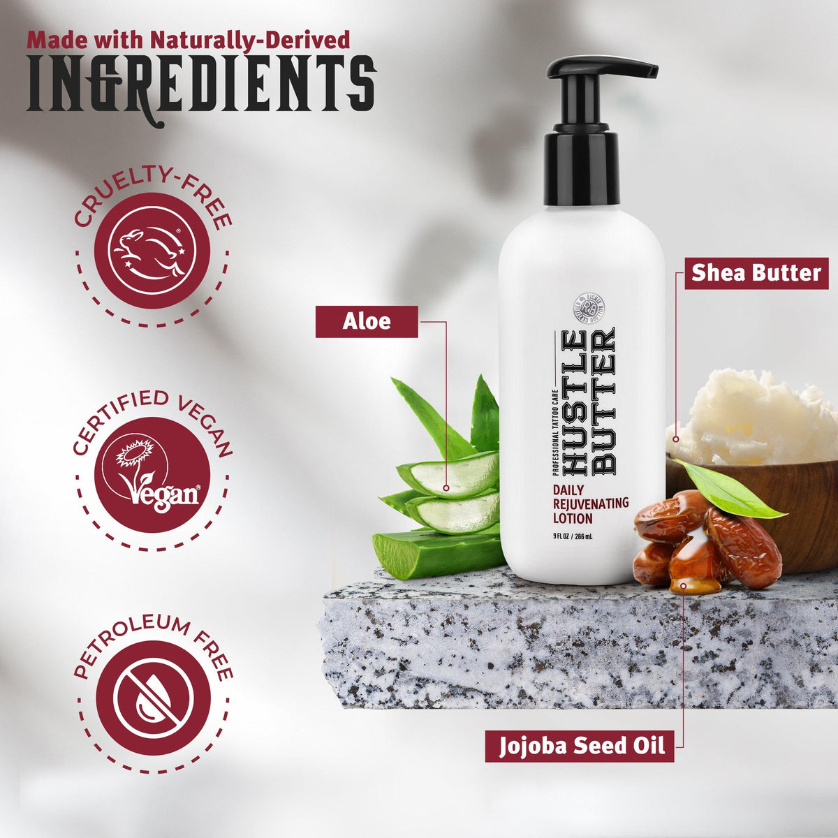 Hustle Butter Igapäevane Taaselustav Ihupiim 295ml – toote vaade 6