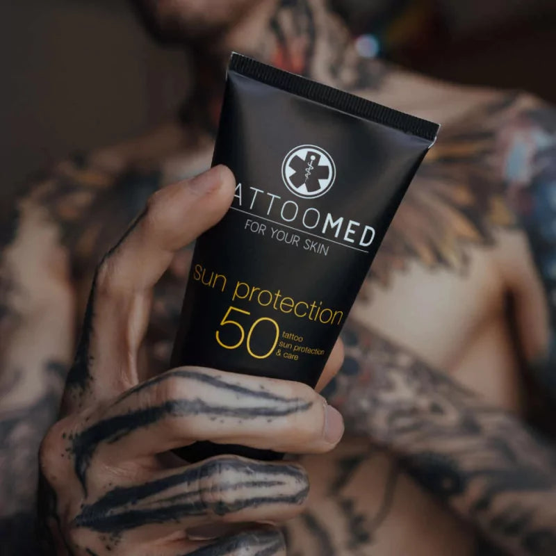 TattooMed Sun Protection SPF50 Päikesekaitsekreem 100ml – toote vaade 3