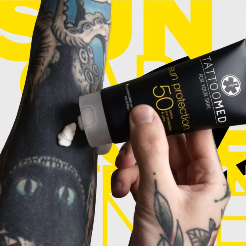 TattooMed Sun Protection SPF50 Päikesekaitsekreem 100ml – toote vaade 4